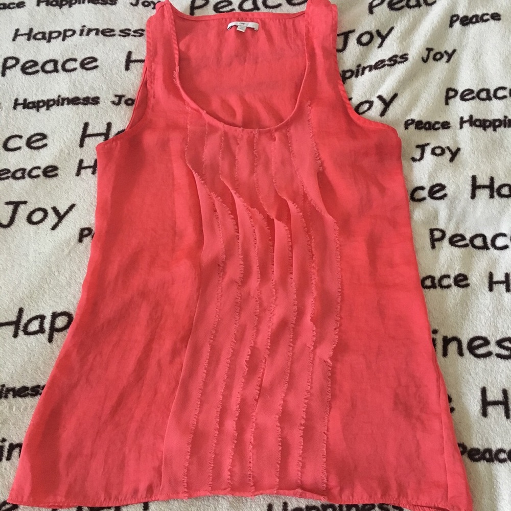 Coral Pink GAP Blouse